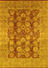 Oriental Yellow Traditional Rug, urb880yw