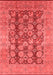 Oriental Red Traditional Area Rugs