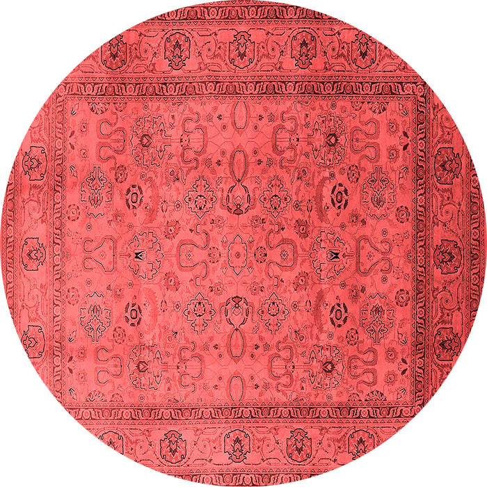 Oriental Red Traditional Rug, urb881red