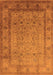 Oriental Orange Traditional Rug, urb881org