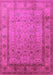 Oriental Pink Traditional Rug, urb881pnk