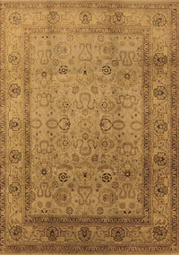 Oriental Brown Traditional Rug, urb881brn