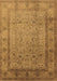 Oriental Brown Traditional Rug, urb881brn