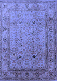 Oriental Blue Traditional Rug, urb881blu