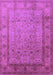 Oriental Purple Traditional Rug, urb881pur
