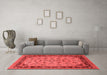 Traditional Red Washable Rugs