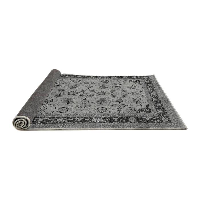 Sideview of Oriental Gray Traditional Rug, urb882gry