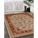 Machine Washable Industrial Modern Mahogany Brown Rug in a Family Room, wshurb882