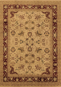 Oriental Brown Traditional Rug, urb882brn