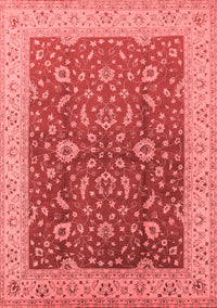 Oriental Red Traditional Rug, urb883red