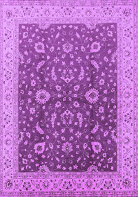 Oriental Purple Traditional Rug, urb883pur