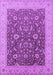 Oriental Purple Traditional Rug, urb883pur