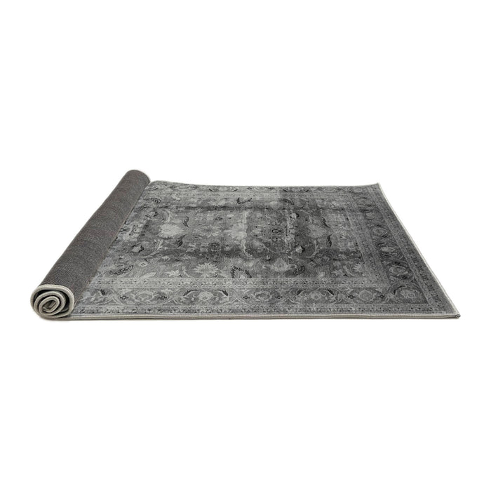 Sideview of Oriental Gray Traditional Rug, urb884gry