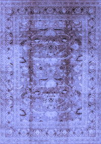 Oriental Blue Traditional Rug, urb884blu