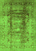 Oriental Green Traditional Rug, urb884grn