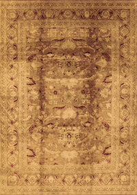 Oriental Brown Traditional Rug, urb884brn