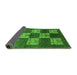 Sideview of Oriental Green Industrial Rug, urb885grn