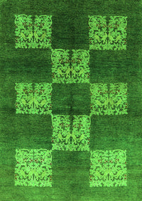 Oriental Green Industrial Rug, urb885grn