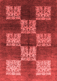 Oriental Red Industrial Rug, urb885red