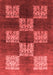 Oriental Red Industrial Area Rugs