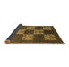 Sideview of Oriental Brown Industrial Rug, urb885brn