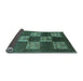 Sideview of Oriental Light Blue Industrial Rug, urb885lblu