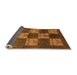 Sideview of Oriental Orange Industrial Rug, urb885org