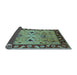 Sideview of Oriental Light Blue Traditional Rug, urb886lblu