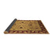 Sideview of Oriental Brown Traditional Rug, urb886brn