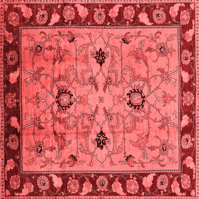 Oriental Red Traditional Rug, urb886red