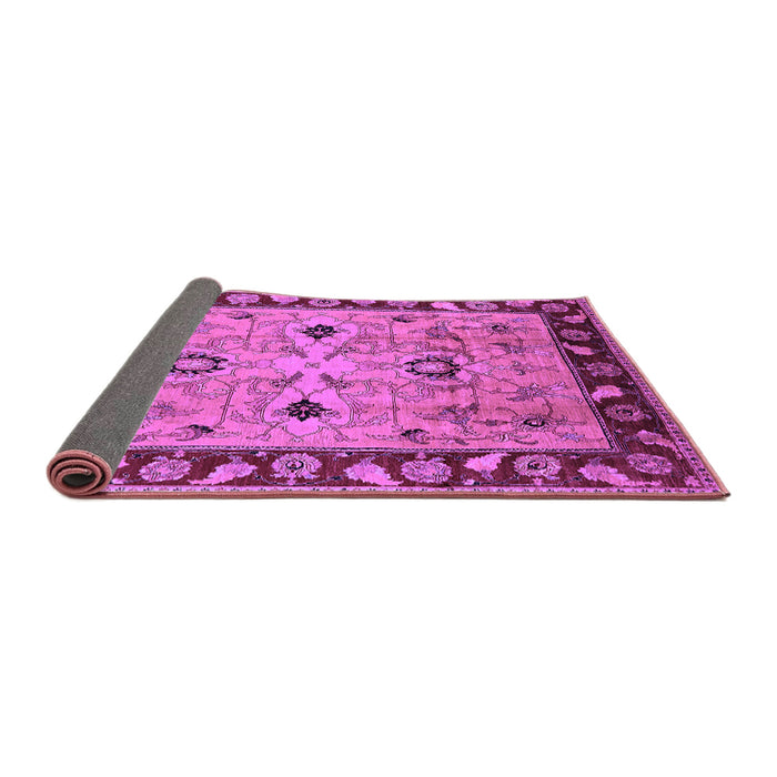 Sideview of Oriental Purple Traditional Rug, urb886pur