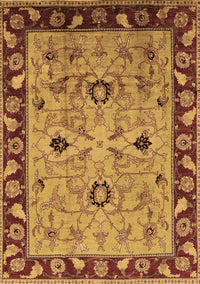 Oriental Brown Traditional Rug, urb886brn