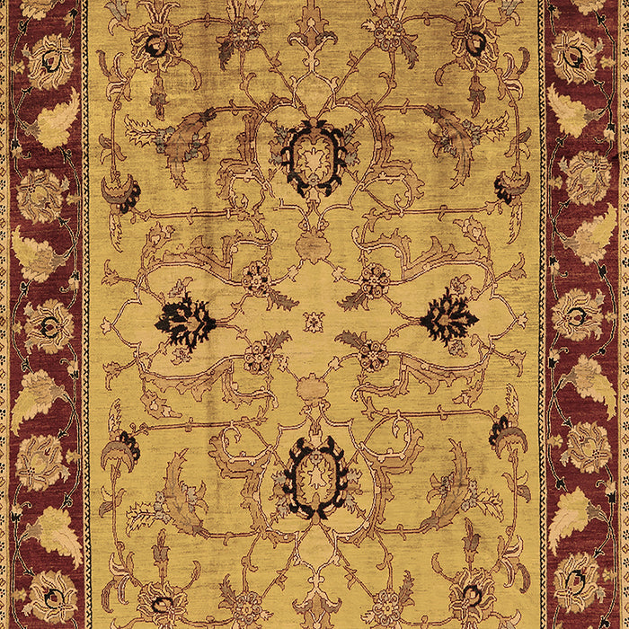 Oriental Brown Traditional Rug, urb886brn