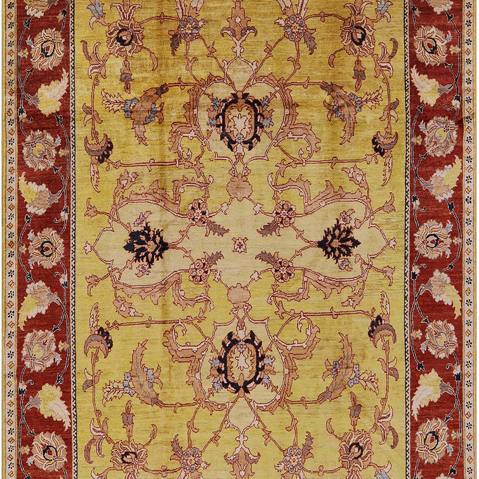 Mid-Century Modern Red Oriental Rug, urb886