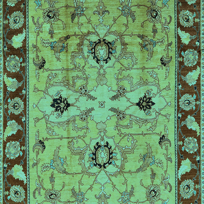 Oriental Turquoise Traditional Rug, urb886turq
