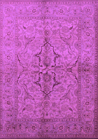 Oriental Purple Traditional Rug, urb887pur