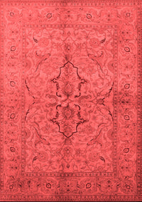 Oriental Red Traditional Rug, urb887red