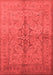 Oriental Red Traditional Area Rugs