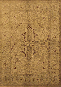 Oriental Brown Traditional Rug, urb887brn