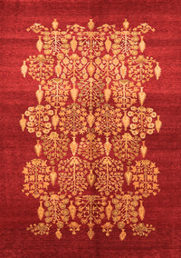 Oriental Orange Industrial Rug, urb888org