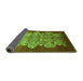 Sideview of Oriental Green Industrial Rug, urb888grn