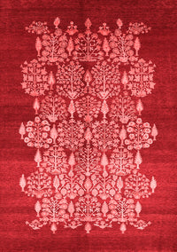 Oriental Red Industrial Rug, urb888red