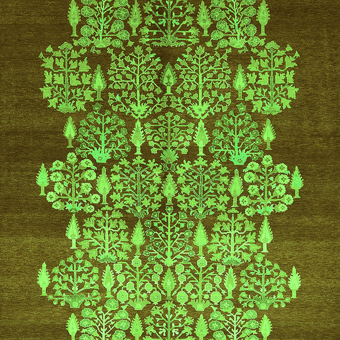 Oriental Green Industrial Rug, urb888grn