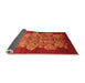 Sideview of Oriental Orange Industrial Rug, urb888org