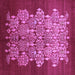 Square Oriental Purple Industrial Rug, urb888pur