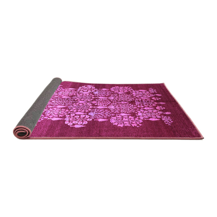 Sideview of Oriental Purple Industrial Rug, urb888pur