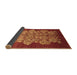 Sideview of Oriental Brown Industrial Rug, urb888brn