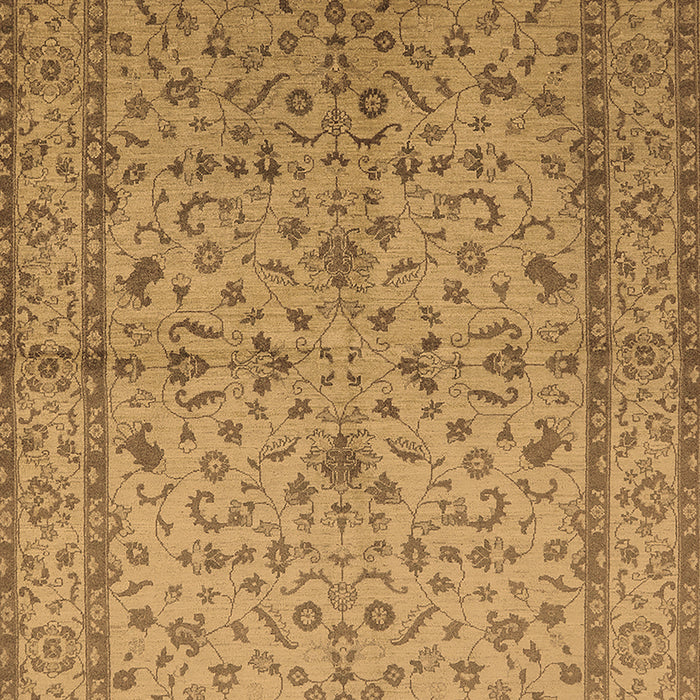 Oriental Brown Traditional Rug, urb889brn