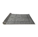 Sideview of Oriental Gray Traditional Rug, urb889gry
