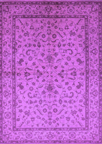 Oriental Purple Traditional Rug, urb889pur
